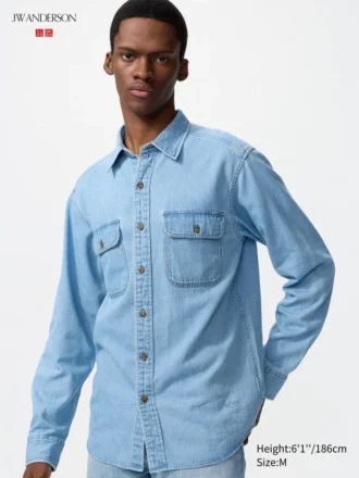Unisex denimskjorter