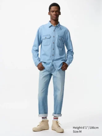 Unisex denimskjorter