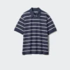 Unisex Dry Pique stribet Poloer-skjorte | Brede striber