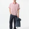 Unisex Dry Pique stribet Poloer-skjorte | Smal stribe