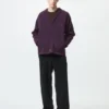 Unisex fleece-cardigan