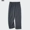 Unisex fleecebukser med brede ben