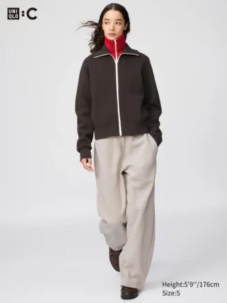 Unisex-hyggebukser med bred benvidde