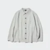 Unisex Milano ribstrikket cardigan med skjortekrave