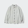 Unisex Milano ribstrikket cardigan med skjortekrave