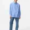 Unisex Oxford-oversized skjorte