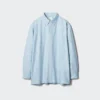 Unisex Oxford Oversized Skjorter | Stribet