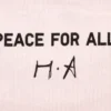 Unisex Peace for All Graphic T-shirt | Haruka Ayase