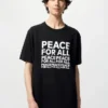 Unisex Peace for All Graphic T-shirt | Kashiwa Sato
