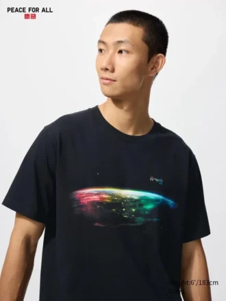 Unisex Peace for All T-shirt med grafisk print | Artemis