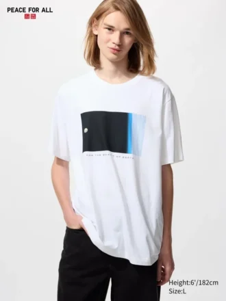 Unisex Peace for All T-shirt med grafisk print | Artemis