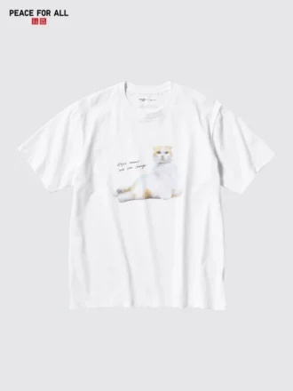 Unisex Peace for All T-shirt med grafisk print | Takeshi Yoro