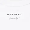 Unisex Peace for All T-shirt med grafisk print | Takeshi Yoro