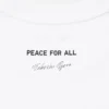 Unisex Peace for All T-shirt med grafisk print | Takeshi Yoro