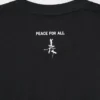 Unisex Peace for All T-shirt med tryk | Han Meilin