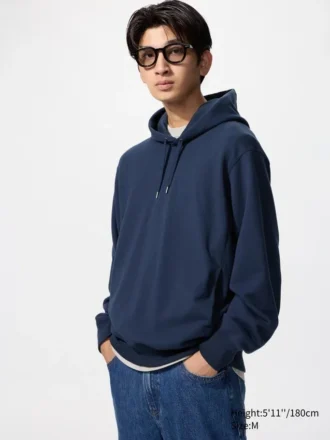 Unisex pullover med hætte
