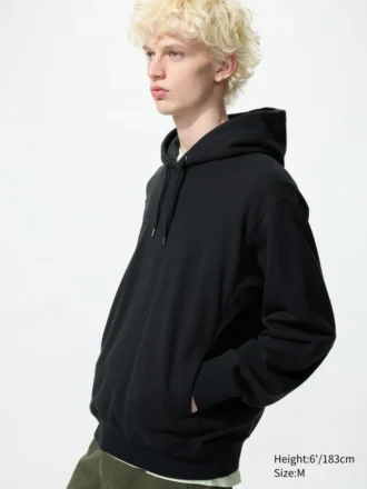 Unisex pullover med hætte