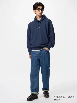Unisex pullover med hætte