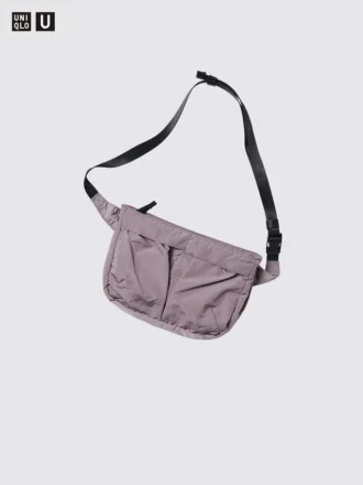 Unisex sammenpakkelig crossbody-tasker med lommer