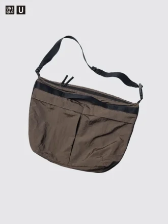 Unisex sammenpakkelig skuldertaske