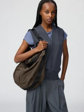 Unisex sammenpakkelig skuldertaske