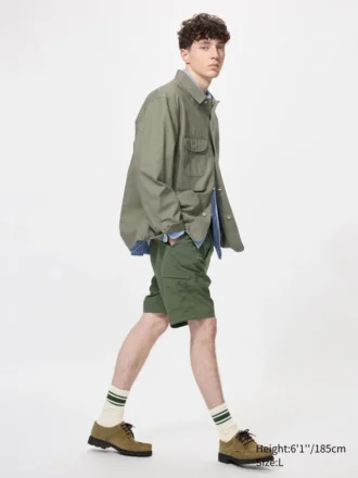 Unisex-shorts med gear | 8″