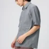 Unisex-skjorte i boxy-stil | Korte ærmer
