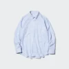 Unisex-skjorte i bredvævet stof | Button-down | Ternet
