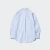 Unisex-skjorte i bredvævet stof | Button-down | Ternet