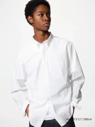 Unisex-skjorter i bredvævet stof | Button Down