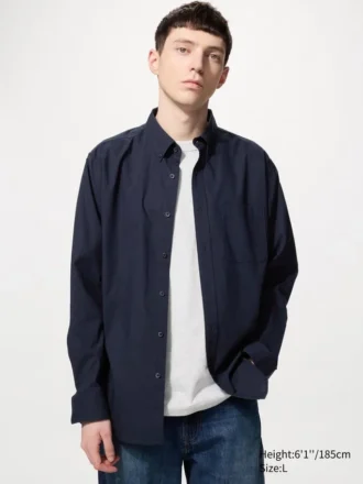 Unisex-skjorter i bredvævet stof | Button Down