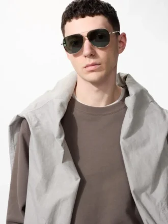 Unisex solbriller i metal