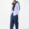 Unisex stretch-bukser med lav talje | Denim