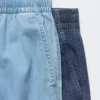 Unisex Stretch Easy Shorts | Denim | 8″