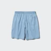 Unisex Stretch Easy Shorts | Denim | 8″