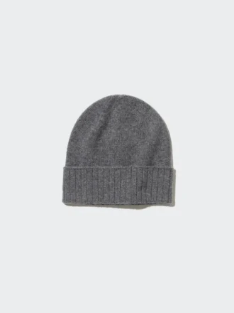 Unisex strikket hue i kashmir
