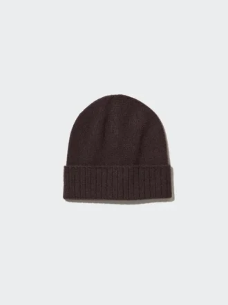 Unisex strikket hue i kashmir