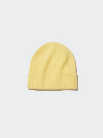 Unisex strikket hue i kashmir