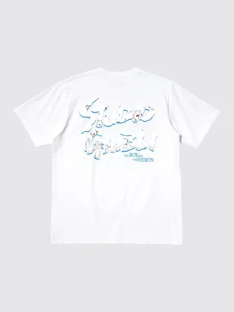 Unisex Studio Ghibli UT-T-shirt med grafisk print | Drengen og hejren
