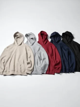 Unisex Sweat Oversized Pullover Hættetrøje