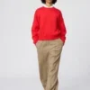Unisex-sweater i glat bomuld