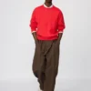 Unisex-sweater i glat bomuld