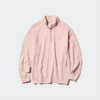 Unisex sweatshirt med halv lynlås