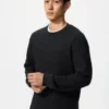 Unisex-T-shirt i vaffelvæv