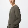 Unisex-T-shirt i vaffelvæv