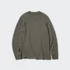 Unisex-T-shirt i vaffelvæv
