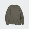 Unisex-T-shirt i vaffelvæv