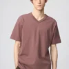 Unisex T-shirt med V-hals