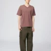 Unisex T-shirt med V-hals