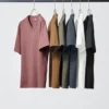 Unisex T-shirt med V-hals
